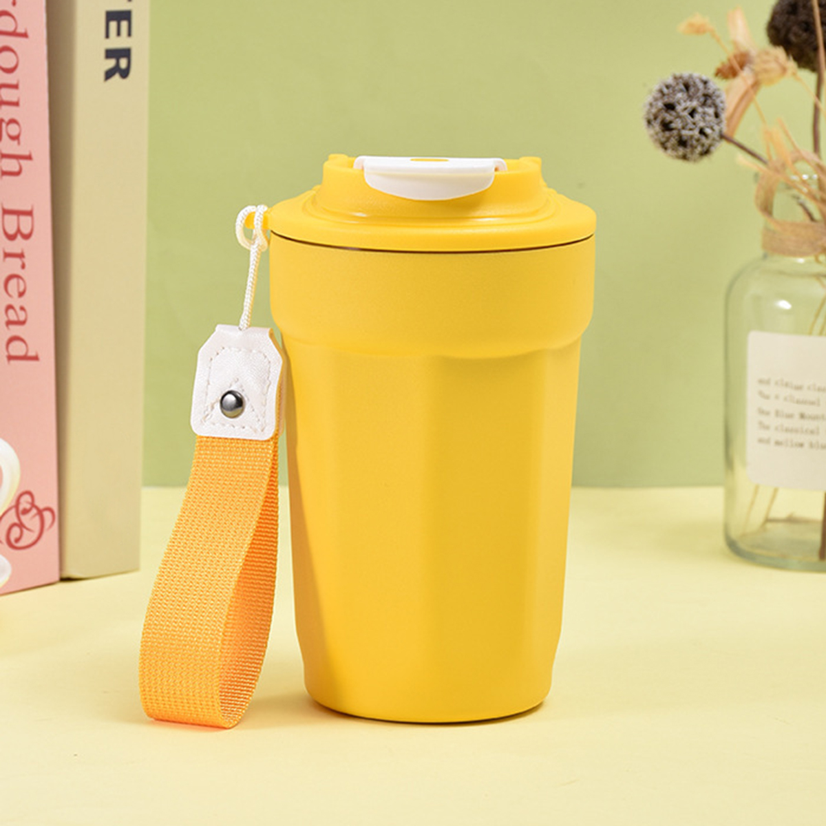 Travel Coffee Mug Spill Proof Leakproof 15 oz Insulated Coffee Mug with