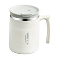 thumbnail image 1 of Travel Coffee Mug With Handle, 500 ml Insulated Stainless Steel Mug With Lid and Folding Spoon for Office and Outdoor Use, 1 of 7