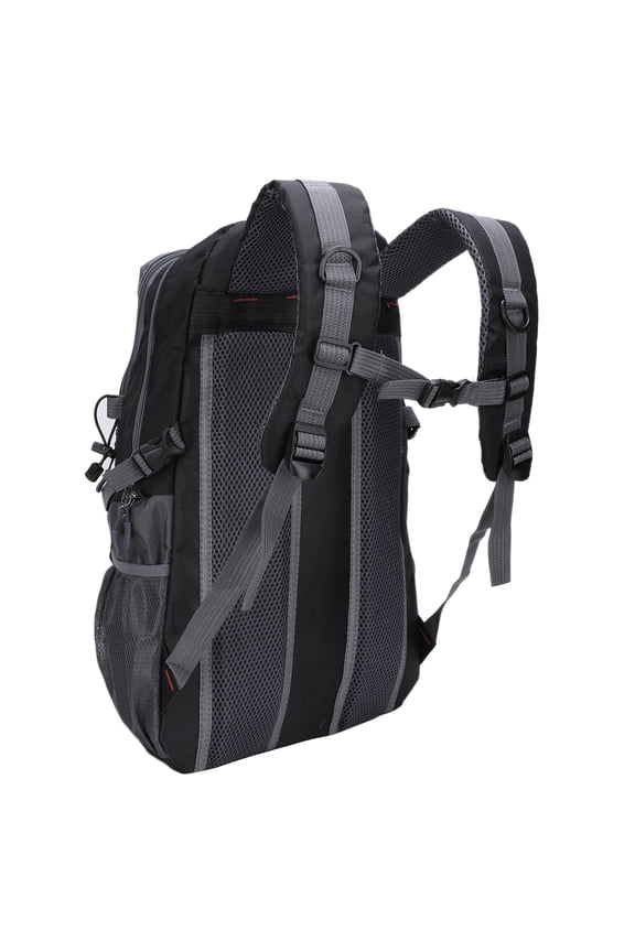 Travel Companion: Lightweight Packable Hiking Backpack, Comfortable Shoulder Straps, Durable Material For Outdoor Adventures, 40L, Black