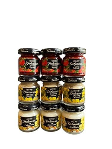 Travel Condiments Miniature Deluxe Glass Jars: Dickinson's Ketchup 1.4 ...