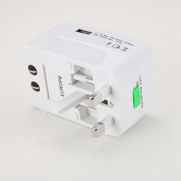 Travel Conversion Plug Copper Durable ABS Multifunctional Adapter Portable US & UK Plugs International Power Adapter Plug Electronic Product