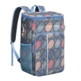 thumbnail image 1 of Travel Cooler Bag - Boho Bohemia Flower Camping Beer Cooler Backpack with Bottle Opener- Waterproof Insulated Picnic Backpacks - Cooler Bag for Beach, 1 of 6