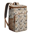 thumbnail image 1 of Travel Cooler Bag - Cartoon Corgi and Coffee Camping Beer Cooler Backpack with Bottle Opener- Waterproof Insulated Picnic Backpacks - Cooler Bag for Beach, 1 of 6