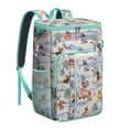 thumbnail image 1 of Travel Cooler Bag - Dachshunds Tropical Beach Camping Beer Cooler Backpack with Bottle Opener- Waterproof Insulated Picnic Backpacks - Cooler Bag for Beach, 1 of 6