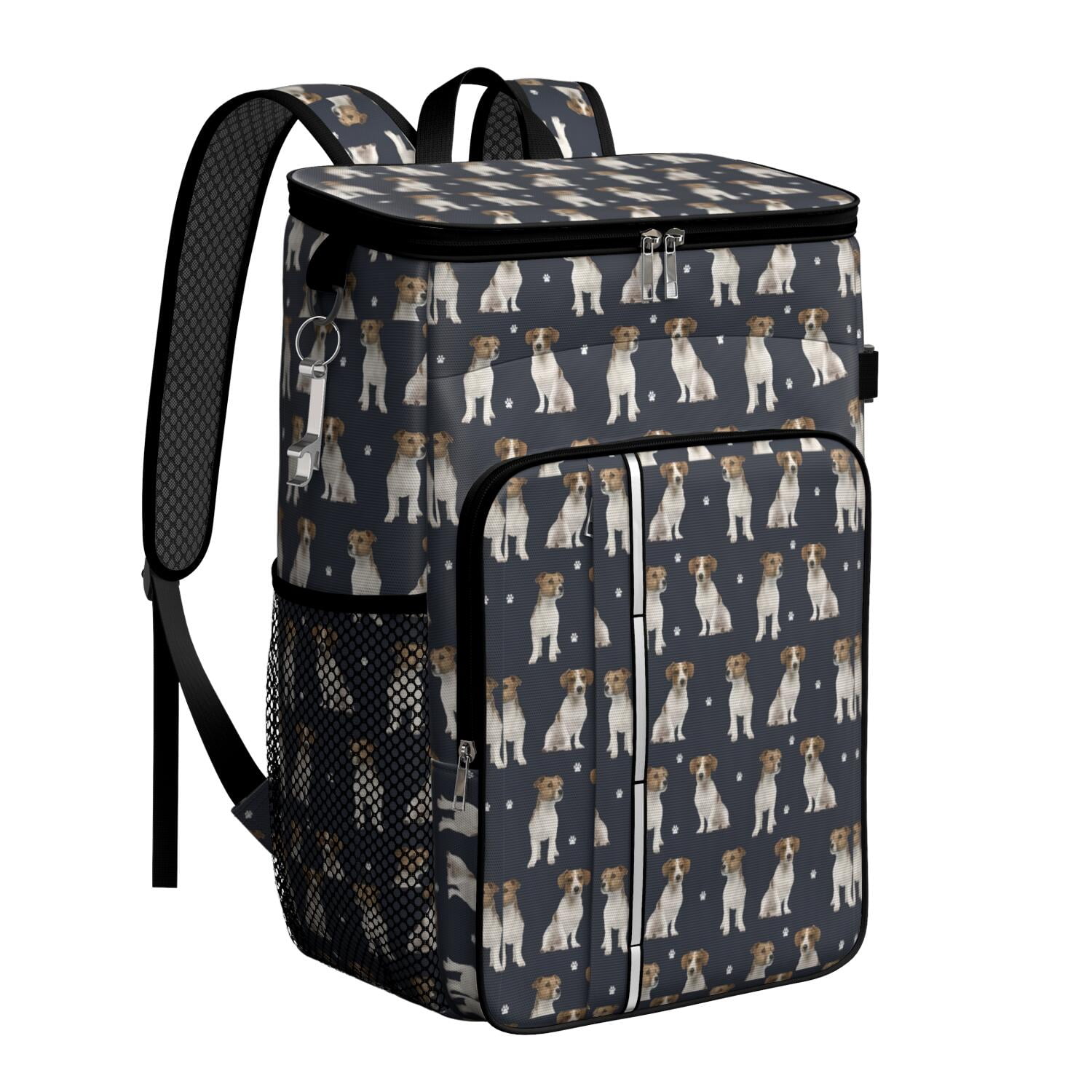 Travel Cooler Bag - Jack Russell Terrier Camping Beer Cooler Backpack with Bottle Opener- Waterproof Insulated Picnic Backpacks - Cooler Bag for Beach