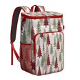 thumbnail image 1 of Travel Cooler Bag - Multicolor Christmas Tree Pattern Camping Beer Cooler Backpack with Bottle Opener- Waterproof Insulated Picnic Backpacks - Cooler Bag for Beach, 1 of 6