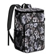 thumbnail image 1 of Travel Cooler Bag - Pioneer Flower Floral Print Pattern Camping Beer Cooler Backpack with Bottle Opener- Waterproof Insulated Picnic Backpacks - Cooler Bag for Beach, 1 of 6