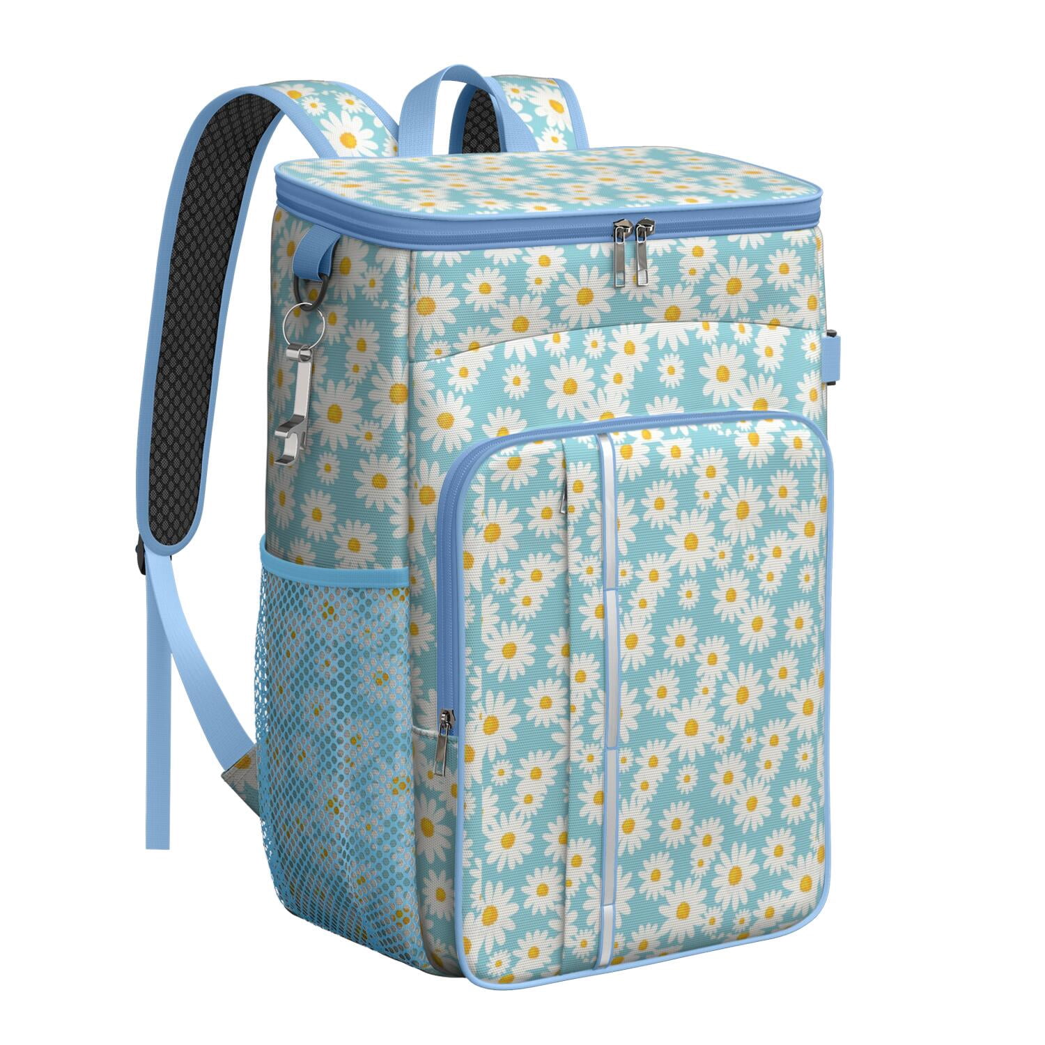 Travel Cooler Bag - Sunflower Camping Beer Cooler Backpack with Bottle Opener- Waterproof Insulated Picnic Backpacks - Cooler Bag for Beach