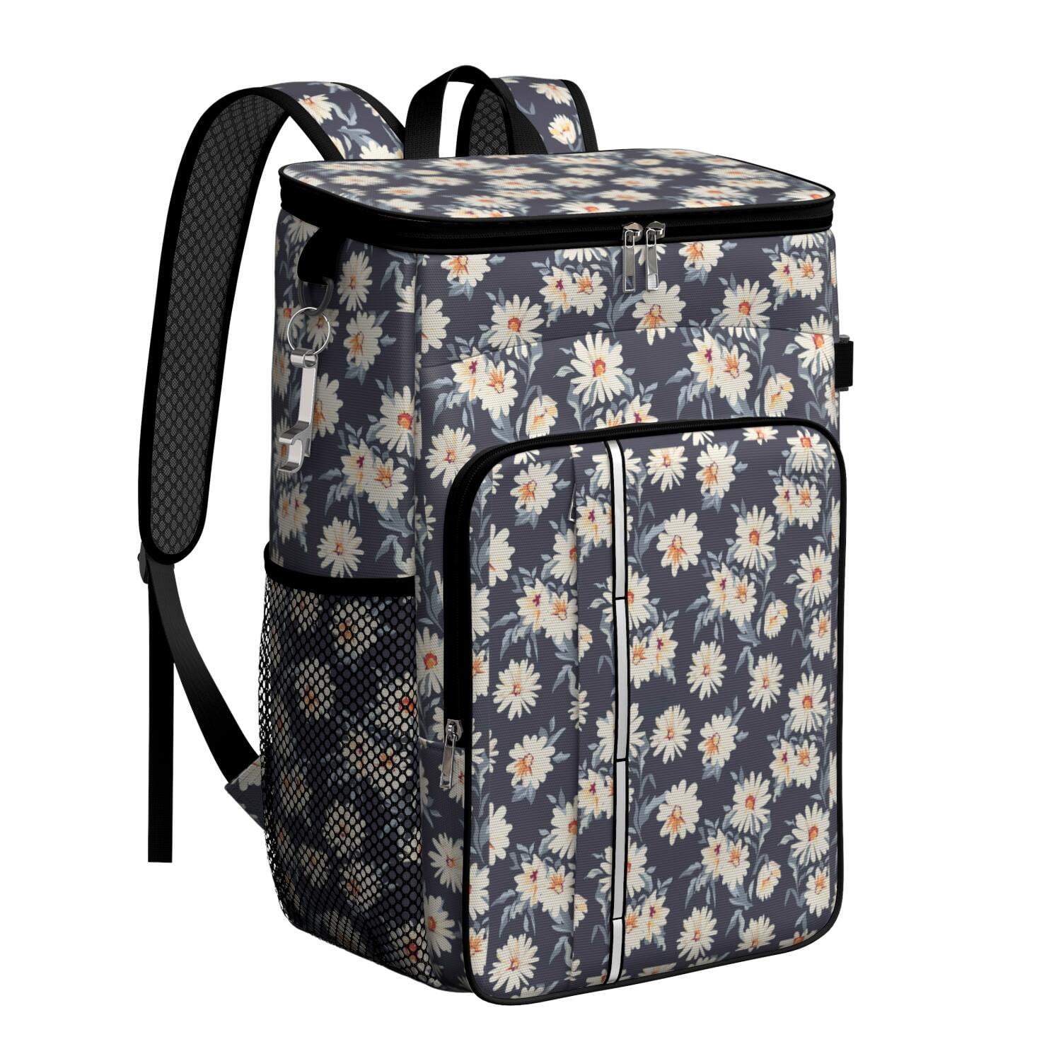Travel Cooler Bag - Sunflower Camping Beer Cooler Backpack with Bottle Opener- Waterproof Insulated Picnic Backpacks - Cooler Bag for Beach