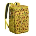 thumbnail image 1 of Travel Cooler Bag - Sunflower Camping Beer Cooler Backpack with Bottle Opener- Waterproof Insulated Picnic Backpacks - Cooler Bag for Beach, 1 of 6