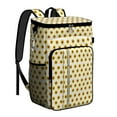 thumbnail image 1 of Travel Cooler Bag - White Sunflower Camping Beer Cooler Backpack with Bottle Opener- Waterproof Insulated Picnic Backpacks - Cooler Bag for Beach, 1 of 6