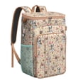 thumbnail image 1 of Travel Cooler Bag - Yorkie with Flowers Camping Beer Cooler Backpack with Bottle Opener- Waterproof Insulated Picnic Backpacks - Cooler Bag for Beach, 1 of 6