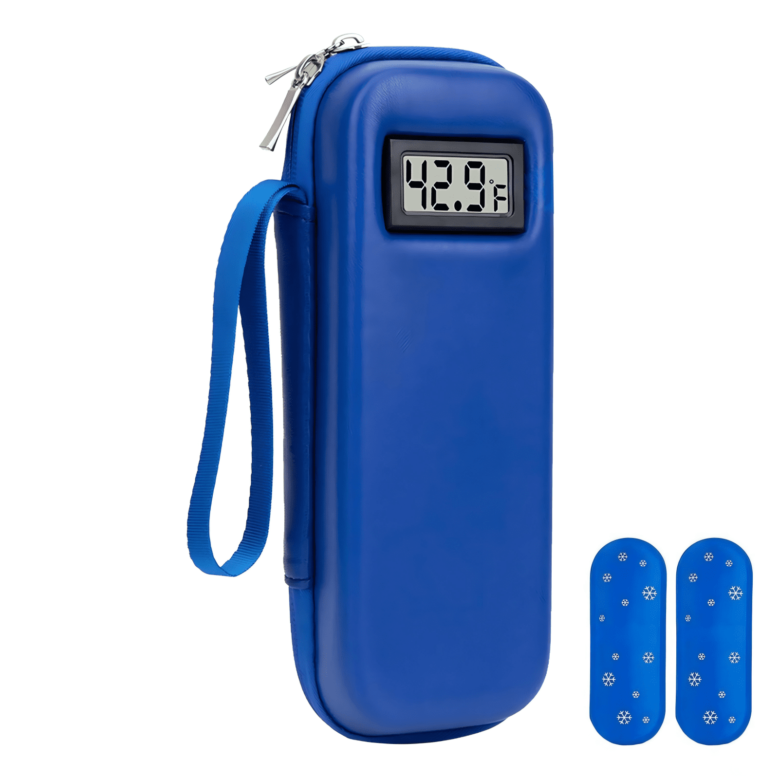 Travel Cooler Case with Temperature Display - Compact Refrigerated ...