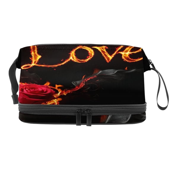 Travel Cosmetic Bag,Makeup Organizer & Portable Toiletry Pouch for Women & Girls Gifts