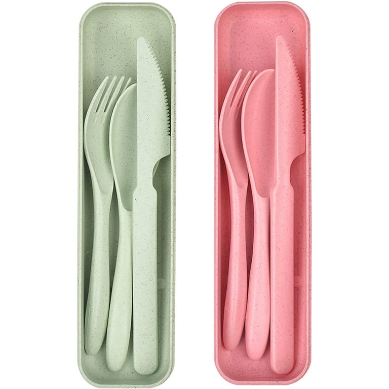 https://i5.walmartimages.com/seo/Travel-Cutlery-Set-Case-Plastic-Reusable-Plastic-Forks-Spoon-Tableware-Portable-Camping-Adult-Picnic-Daily-Use-Pink-Green-2Pack_b5c05027-af31-4307-8aba-9a08f9a03951.1c41b381052aaae3887ebaa258454031.jpeg?odnHeight=768&odnWidth=768&odnBg=FFFFFF