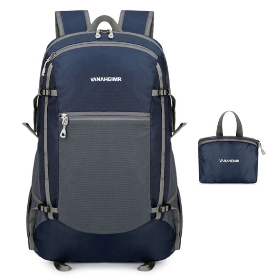 Travel Daypack Ultra-lightweight Packable Backpack Hiking Daypack Waterresistant Bag for Outdoor Climbing Riding Camping