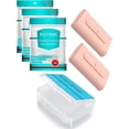 thumbnail image 1 of Travel Dental Floss Sticks, 2 boxes of dental floss sticks, portable dental floss stick case, refillable dental floss sticks, high toughness adult dental toothpicks, 380 professional clean, 1 of 4