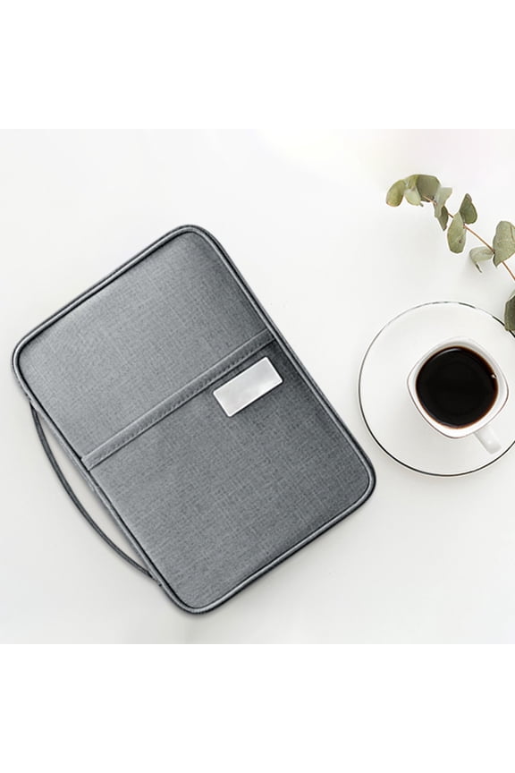 Travel Document Organizer - Multi-functional Passport Bag, Large Capacity Cosmetic Case, Double-zip Access for Quick Packing, Portable Toiletry Bag for Business Trips, topliu