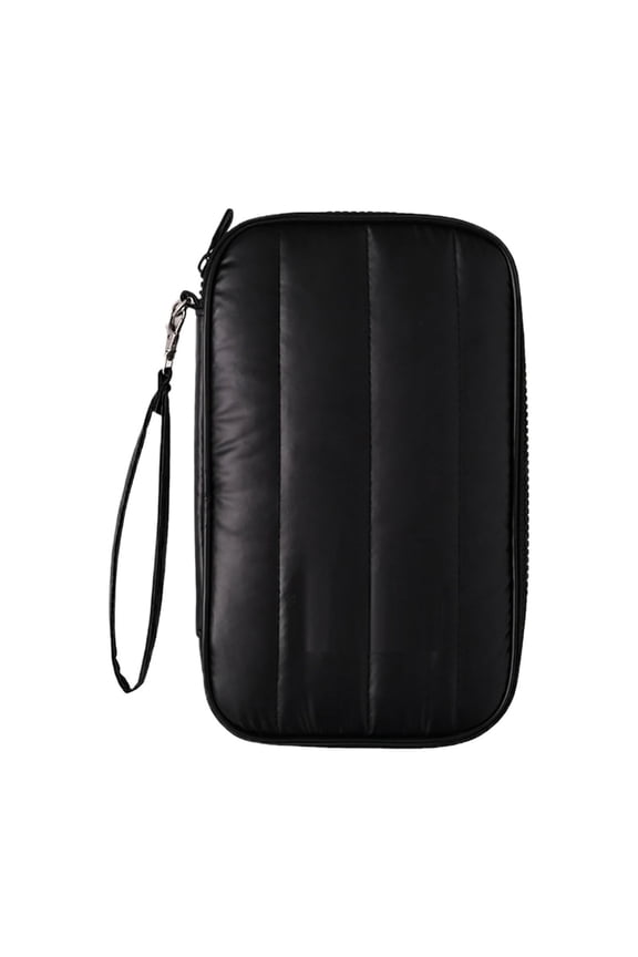 Travel Document Organizer Passport Holder Wallet Wristlet Pouch Boarding Pass Card Ticket Coin Case for Business Trips