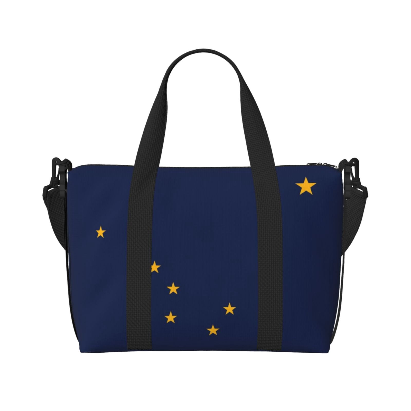 Travel Duffel Bag Alaska Flag Sports Tote Gym Carry On Bag Overnight ...