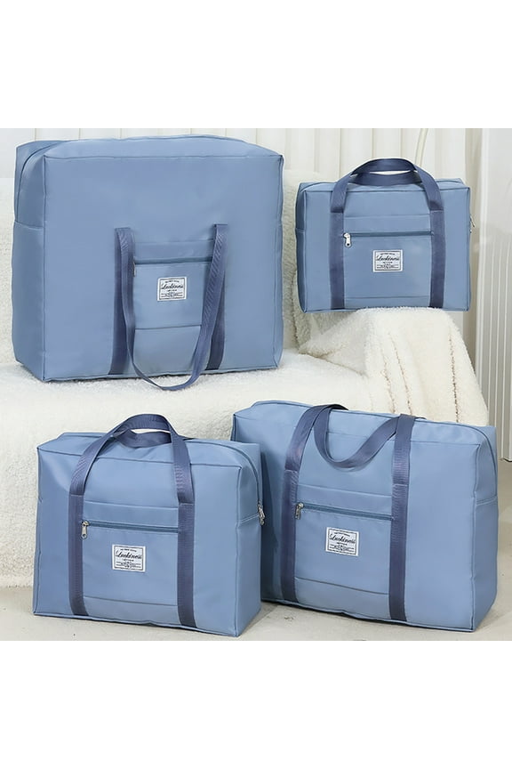 Travel Duffel Bag, Large Capacity Tote, Polyester Material, Waterproof, Easy-Access Zipper, Modern Style, Womens Fashion, Weekend Getaway, Gym Bag, School Bag, Outdoor Travel Gear TOPLIU