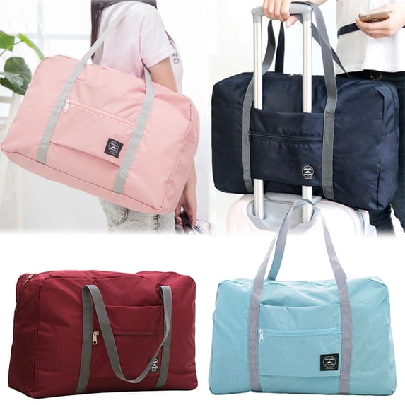 Travel Duffel Bag Reusable Folding Large Capacity Easy Packing Carry Storage Tote Bag