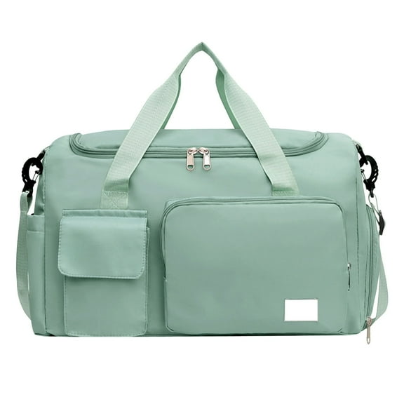 Travel Duffel Bag with Shoes Compartment Sports Gym Bag with Dry Wet Separated Pocket for Men and Women, Overnight Bag Weekender Bag Training Handbag Yoga Bag