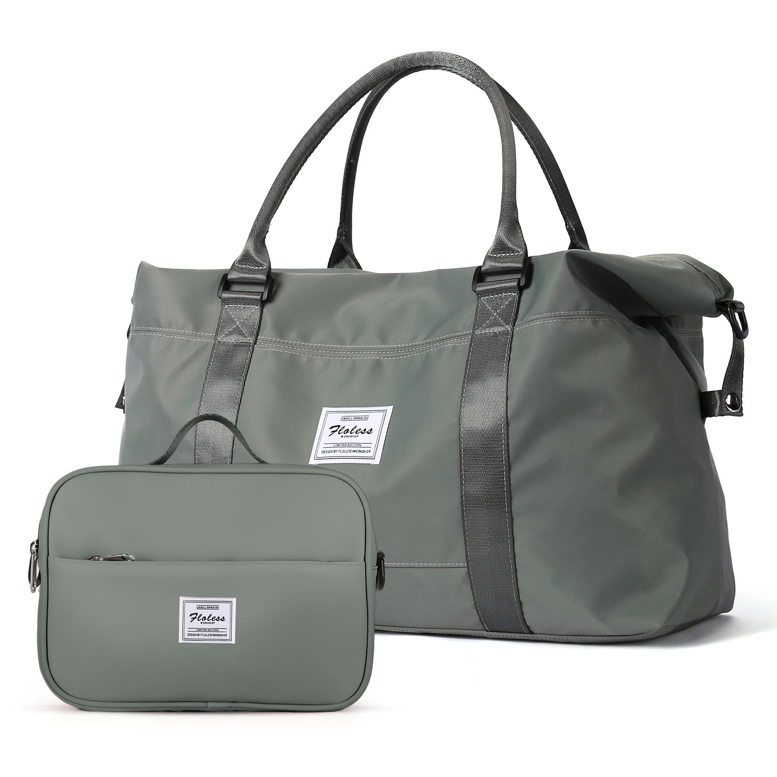 Travel Duffel Bag, Sports Tote Gym Bag, Shoulder Weekender Overnight Bag for Women