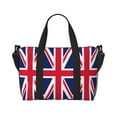 thumbnail image 1 of Travel Duffel Bag Union-Jack Flag Sports Tote Gym Carry On Bag Overnight Crossbody Bag For Women Men, 1 of 6