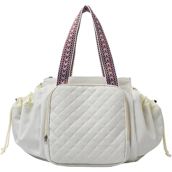 Travel Duffel Bag Weekender Bags for Women, Expandable Tote Handbag Diaper Bag Backpack Shoulder Bag for Car Work Daily