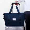 thumbnail image 1 of Travel Duffel Bag for Women, Large Capacity Weekender Carry on Overnight Bag, Expandable Sports Tote Gym Bag with Wet Dry Separation Pockets, Yoga Travel Organizer with Trolley Sleeve, 1 of 6