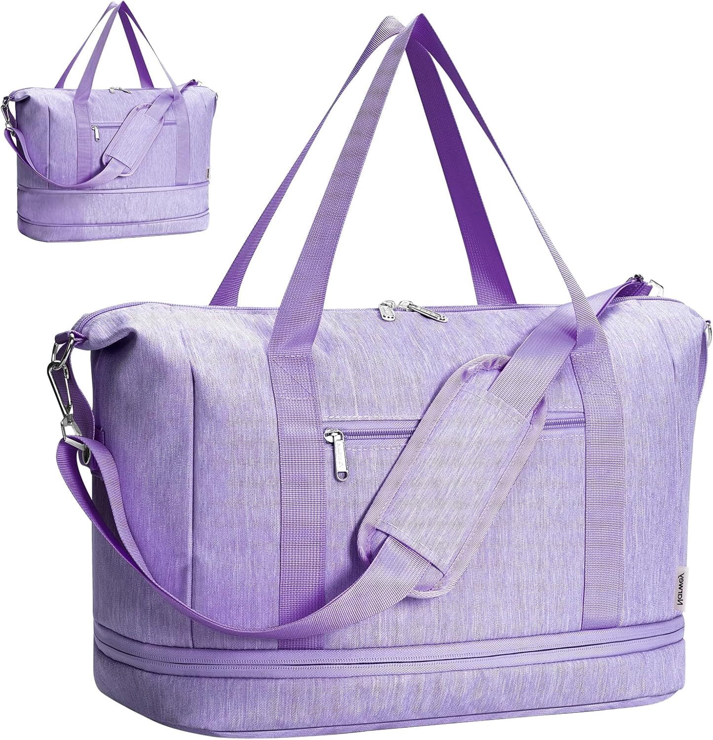 Travel Duffel Bag for Spirit Airlines Personal Item Bag 18x14x8 Underseat Carry on Cabin Bags Underseat, Expandable Weekend Overnight for Women Men