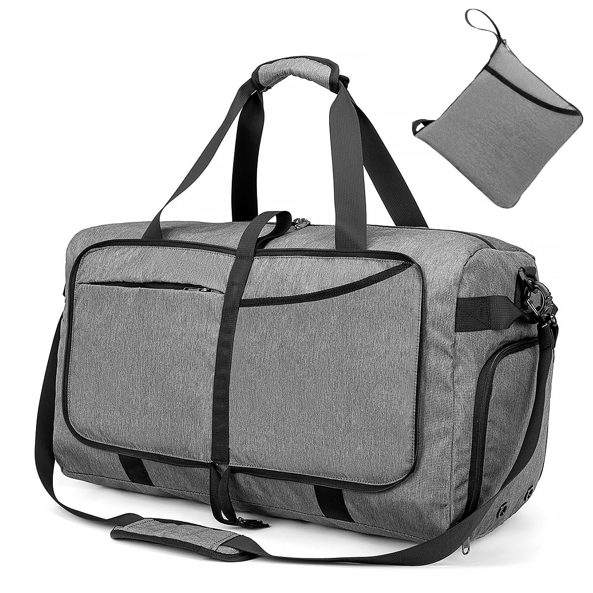 Travel Duffel Bags for Traveling Women & Men - Foldable Weekender ...