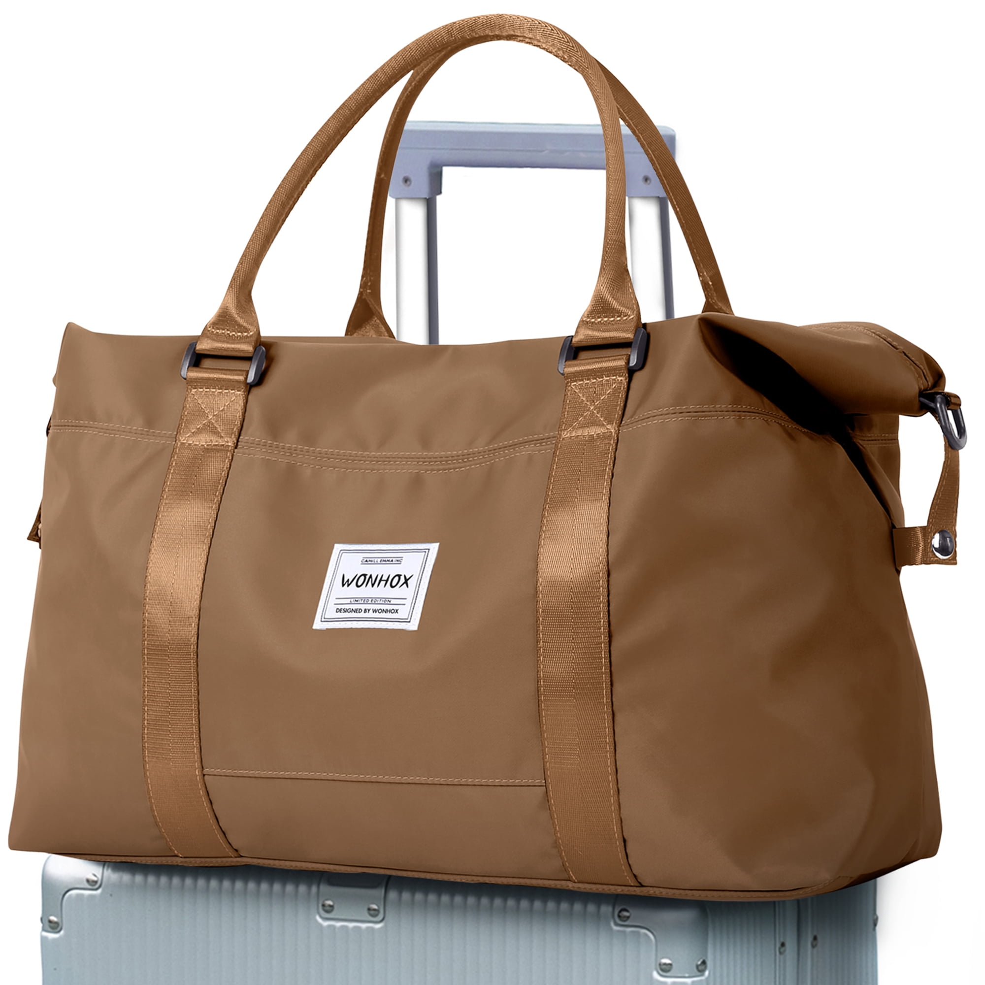 TWENTY FOUR Travel Duffle Bags Sports Tote Gym Bag Shoulder Weekender  Overnight Duffel Bag for Women Mens 
