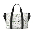 thumbnail image 1 of Travel Duffle Bag Bohemian Funny Cute Horse White Travel Tote Bags Carry on Luggage Waterproof Weekender Bags with Top Handle Adjustable Shoulde Strap for Travel Gym, 1 of 5