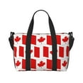 thumbnail image 1 of Travel Duffle Bag Canada Travel Tote Bags Carry on Luggage Waterproof Weekender Bags with Top Handle Adjustable Shoulde Strap for Travel Gym, 1 of 5