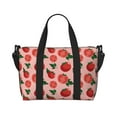 thumbnail image 1 of Travel Duffle Bag Cute Tomato Pink Travel Tote Bags Carry on Luggage Waterproof Weekender Bags with Top Handle Adjustable Shoulde Strap for Travel Gym, 1 of 5