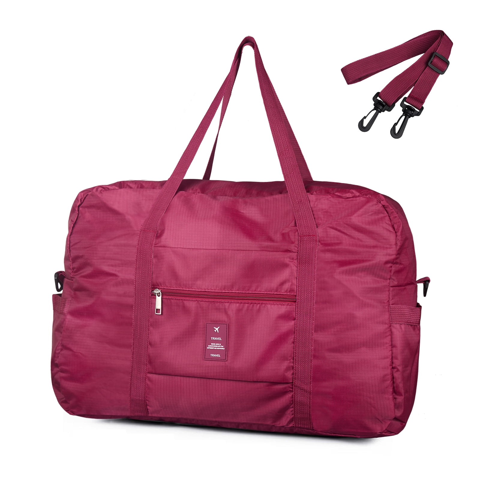 Travel Duffle Bag Foldable with Shoulder Strap, FITDON Travel