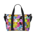 thumbnail image 1 of Travel Duffle Bag Funny Cartoon Cute Duck Colorful Travel Tote Bags Carry on Luggage Waterproof Weekender Bags with Top Handle Adjustable Shoulde Strap for Travel Gym, 1 of 5