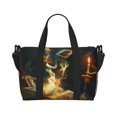 thumbnail image 1 of Travel Duffle Bag Magical Tarot Reading Travel Tote Bags Carry on Luggage Waterproof Weekender Bags with Top Handle Adjustable Shoulde Strap for Travel Gym, 1 of 5