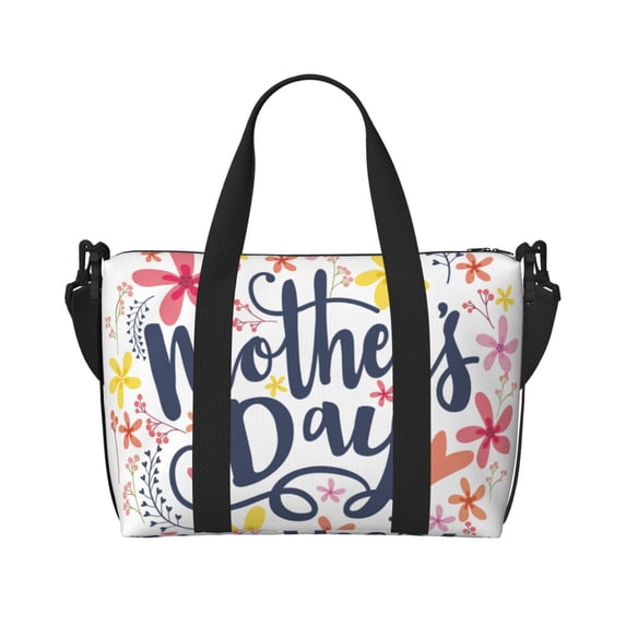 Travel Duffle Bag Mother's Day Travel Tote Bags Carry on Luggage Waterproof Weekender Bags with Top Handle Adjustable Shoulde Strap for Travel Gym