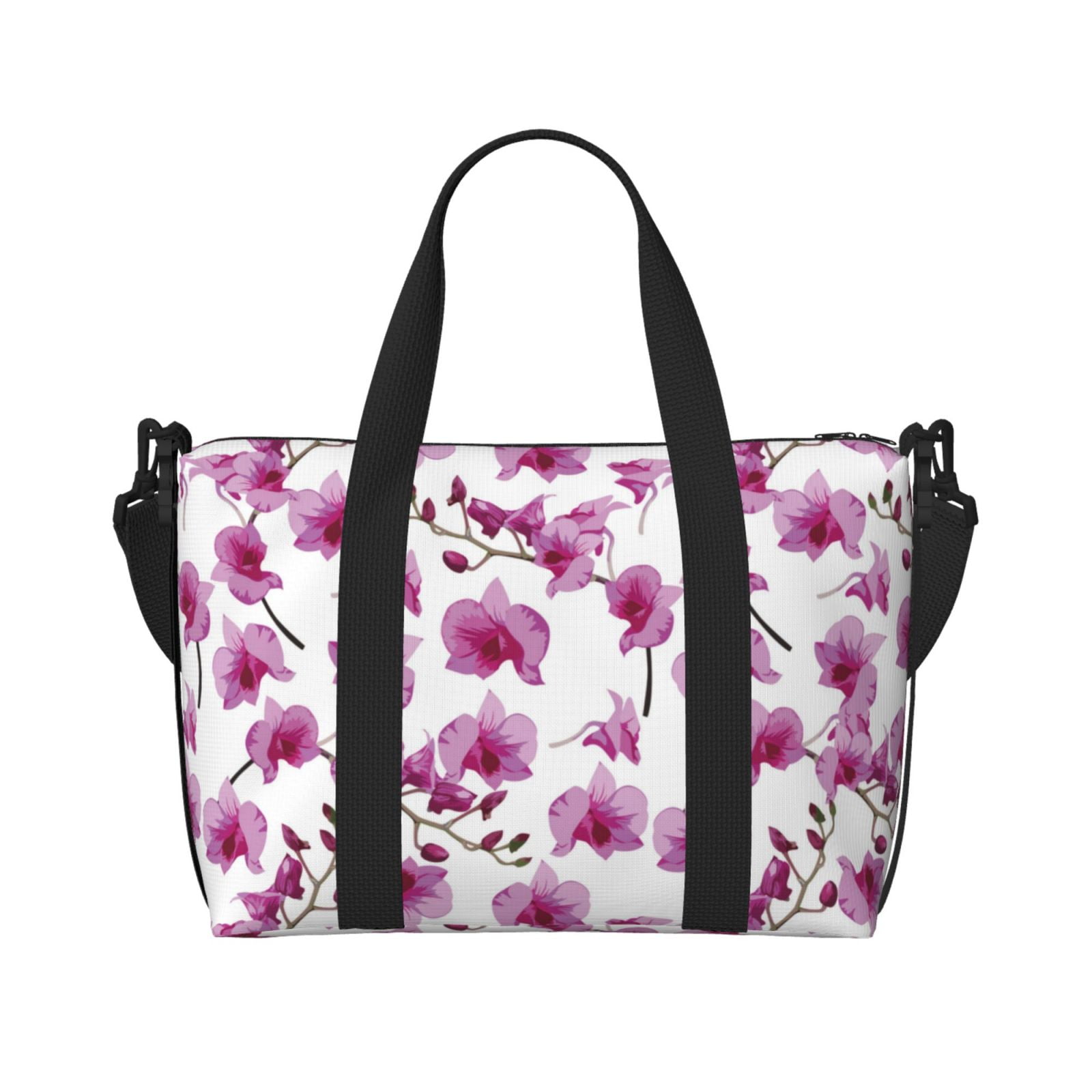 Indigenous Paisley Dark Orchid Waterproof Travel Bag/Small main image 1