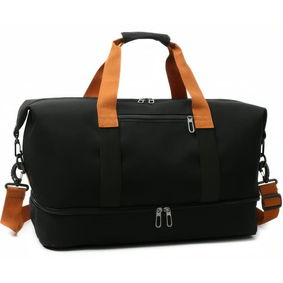 Gynky Travel Duffle Bag Weekender Bag Carry On Tote Bags for Women, Duffel Bag Sport Gym Bag for Men, Hospital Bag for Labor and Delivery, Overnight Bag Luggage Bag with Trolley Sleeve