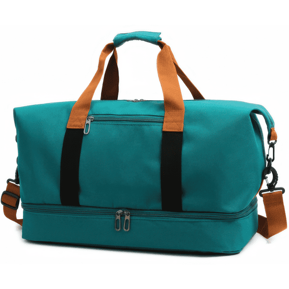 Gynky Travel Duffle Bag Weekender Bag Carry On Tote Bags for Women, Duffel Bag Sport Gym Bag for Men, Hospital Bag for Labor and Delivery, Overnight Bag Luggage Bag with Trolley Sleeve