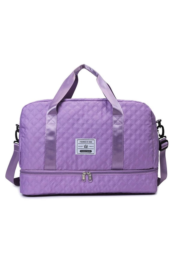 Travel Duffle Bag,Weekender Bags for Women with Shoe Compartment,Carry on Overnight Bag ,Gym Duffel Bag, Hospital Bags for Labor and Delivery Organizer Luggage Durable