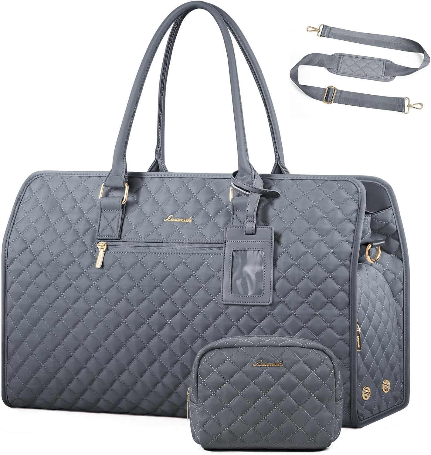 Travel Duffle Bag, Weekender Bags for Women with Shoe Compartment ...