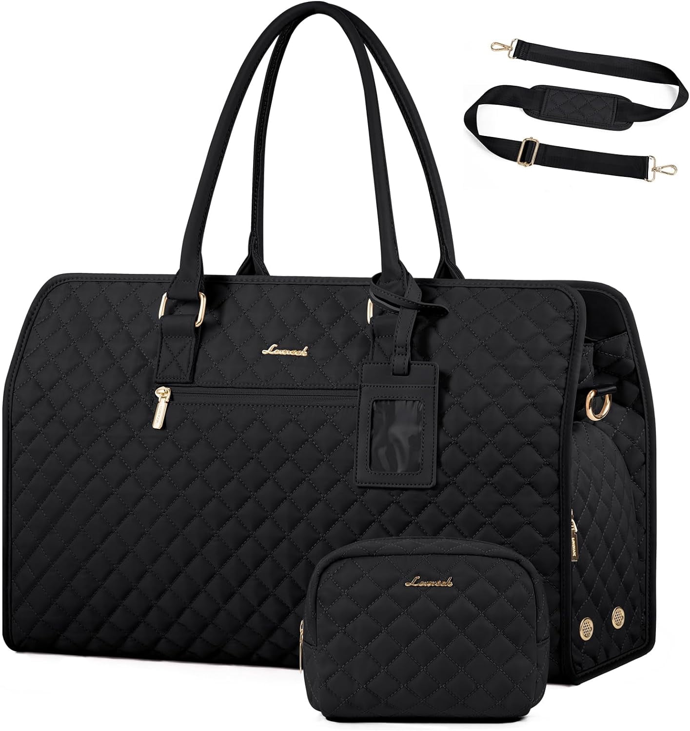 Travel Duffle Bag, Weekender Bags for Women with Shoe Compartment ...