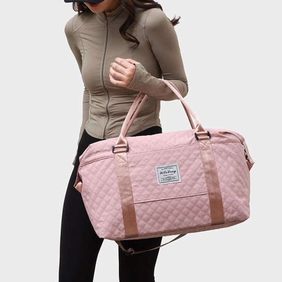 Travel Duffle Bag Weekender Bags for Women with Toiletry Bag Carry on Overnight Bag Gym Duffel Bag with Wet Pocket Hospital Bags for Labor and Delivery