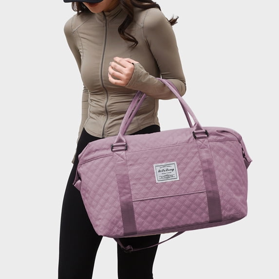 Travel Duffle Bag Weekender Bags for Women with Toiletry Bag Carry on Overnight Bag Gym Duffel Bag with Wet Pocket Hospital Bags for Labor and Delivery