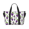 thumbnail image 1 of Travel Duffle Bag Wine Bottle purple Travel Tote Bags Carry on Luggage Waterproof Weekender Bags with Top Handle Adjustable Shoulde Strap for Travel Gym, 1 of 5